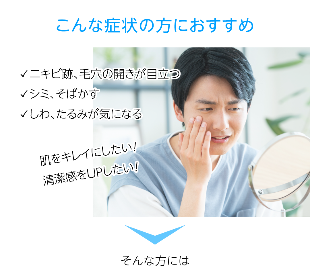 こんな症状の方におすすめ